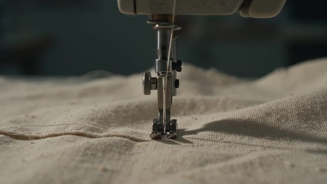 Garment stitching at a Sourceline facility